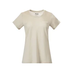 Flash Sale Bergans Rabot Emblem Wool Tee Women - Chalk Sand