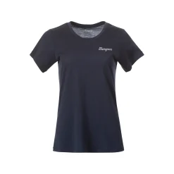 Flash Sale Bergans Rabot Emblem Wool Tee Women - Navy Blue
