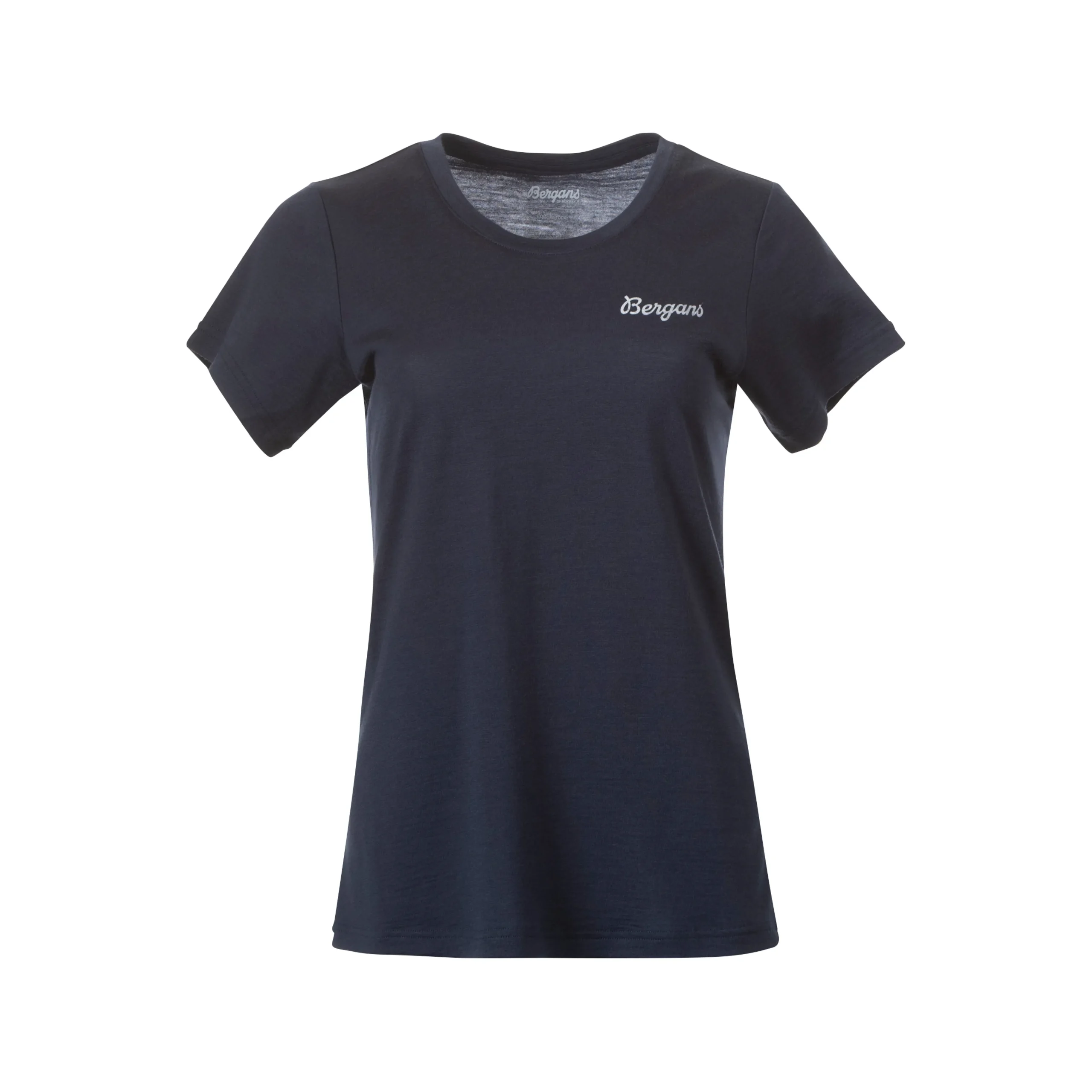Flash Sale Bergans Rabot Emblem Wool Tee Women - Navy Blue