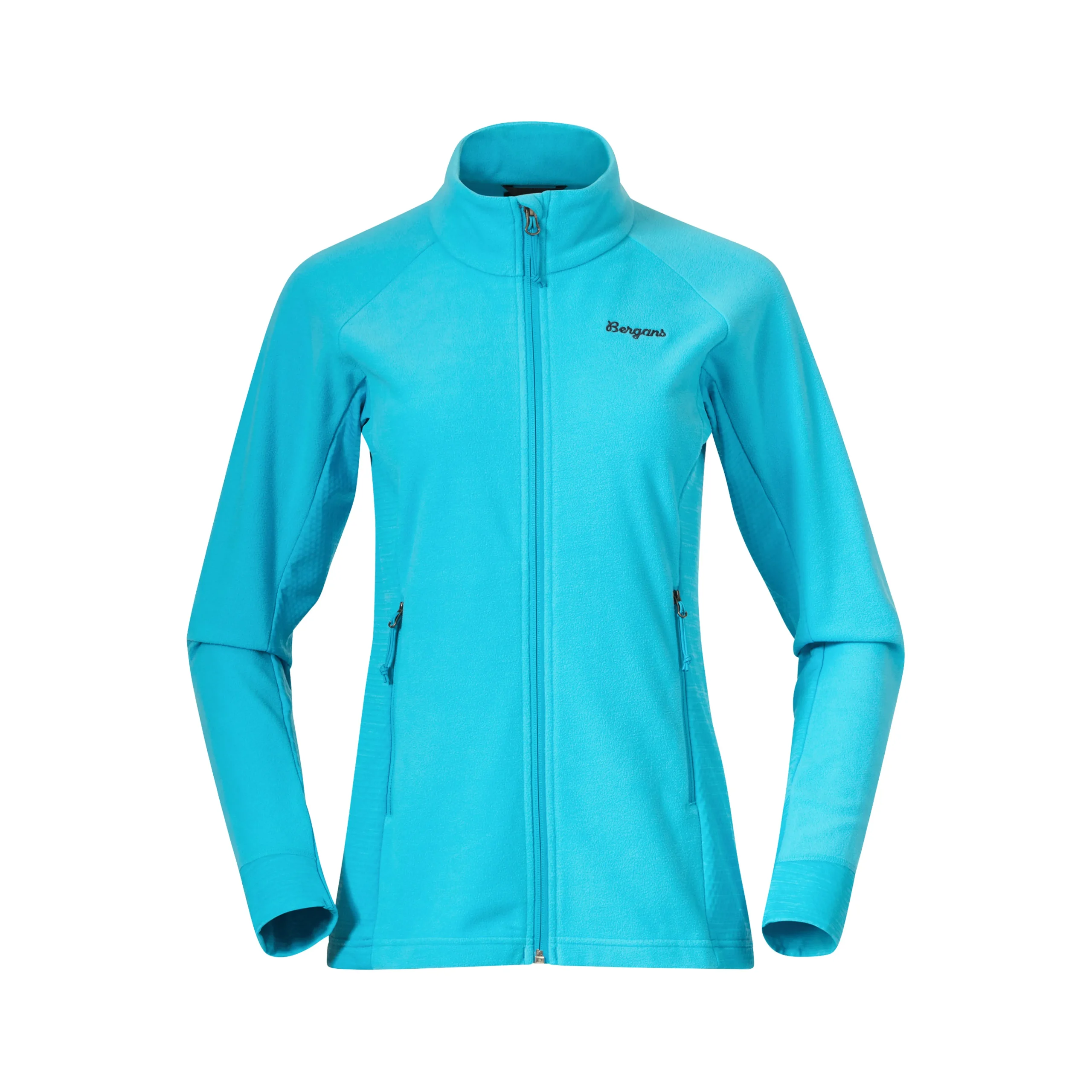 Best Bergans Rabot Fleece Midlayer Jacket Women - Aqua Lagoon