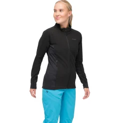 Hot Bergans Rabot Fleece Midlayer Jacket Women - Black