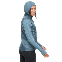 Clearance Bergans Rabot Insulated Hybrid Vest Women - Orion Blue