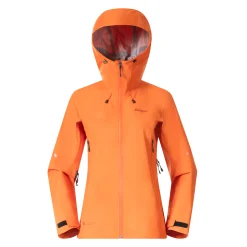 Outlet Bergans Rabot Light 3L Shell Jacket Women - Alert Orange