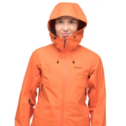 Outlet Bergans Rabot Light 3L Shell Jacket Women - Alert Orange