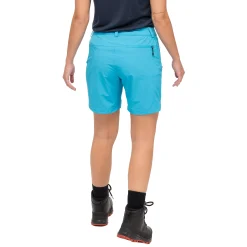 Shop Bergans Rabot Light Softshell Shorts Women - Aqua Lagoon