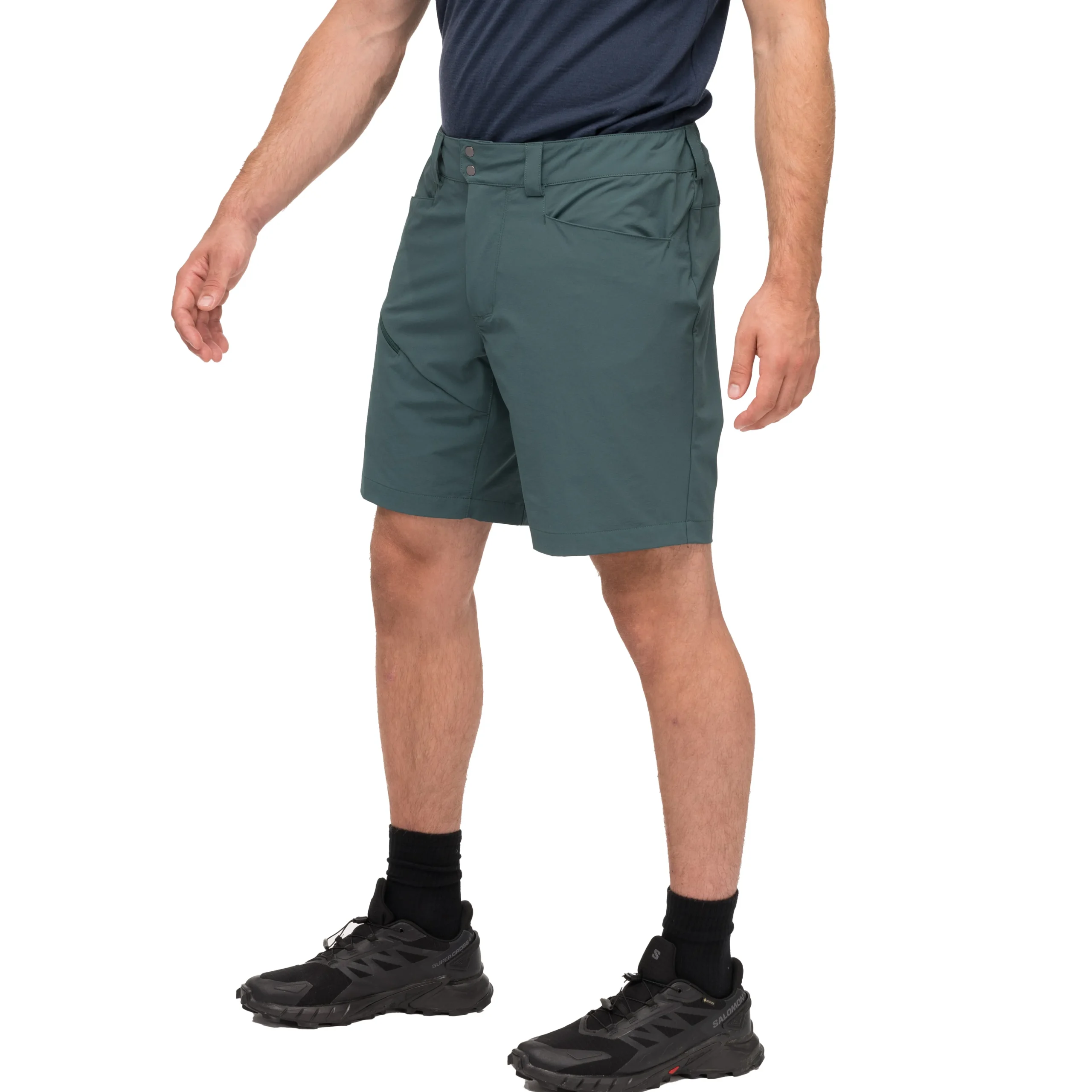 Fashion Bergans Rabot Light Softshell Shorts Men - Duke Green