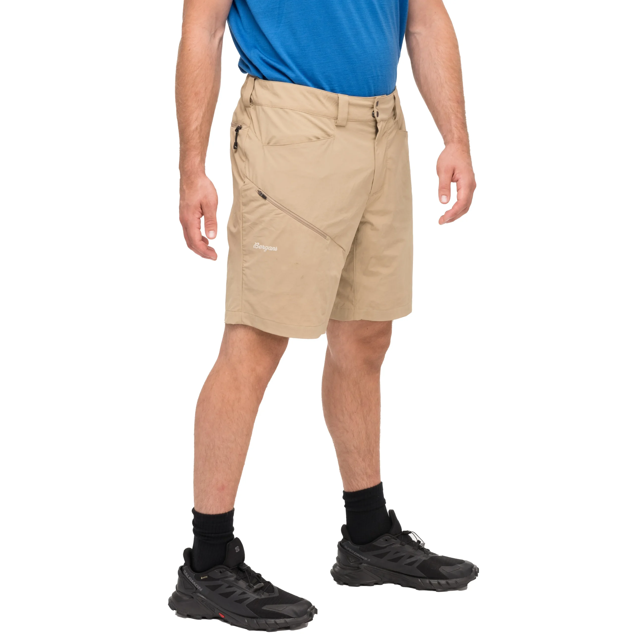 Clearance Bergans Rabot Light Softshell Shorts Men - Warm Sand