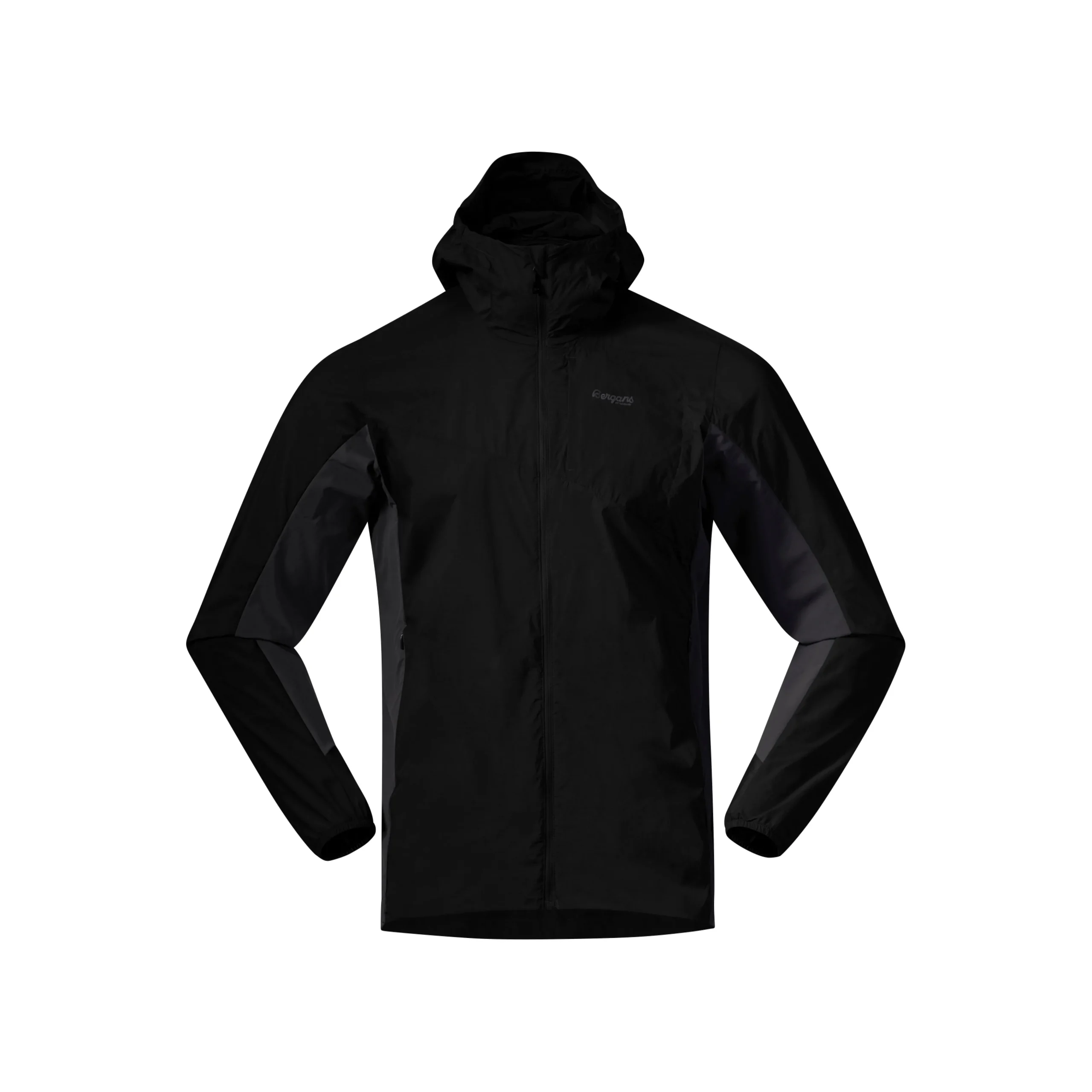 Sale Bergans Rabot Lt Windbreaker Jacket - Black