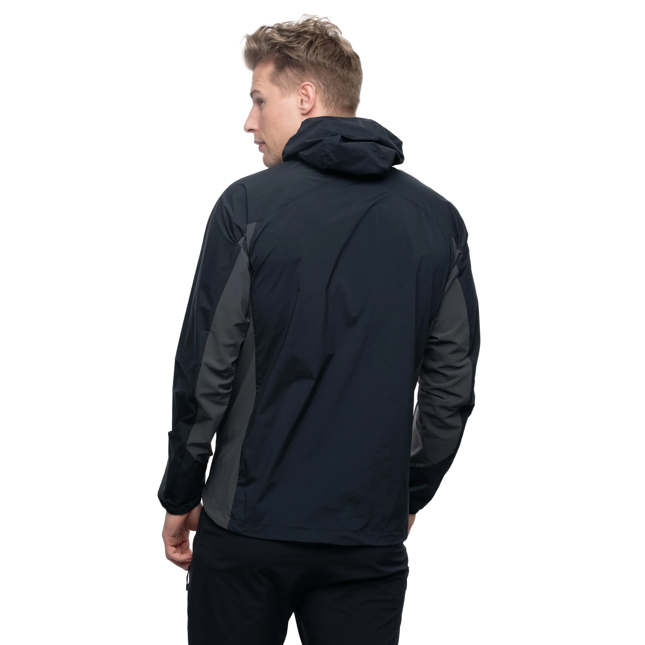 Sale Bergans Rabot Lt Windbreaker Jacket - Black