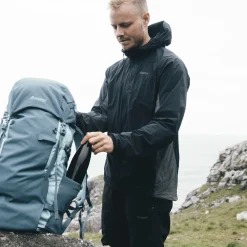 Sale Bergans Rabot Lt Windbreaker Jacket - Black
