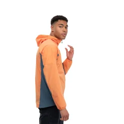 Clearance Bergans Rabot Lt Windbreaker Jacket - Cloudberry Yellow / Orion Blue