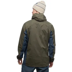 Clearance Bergans Rabot Lt Windbreaker Jacket - Green Mud