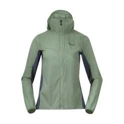 Best Sale Bergans Rabot Lt Windbreaker W Jacket - Jade Green / Orion Blue