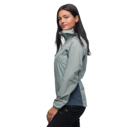 Discount Bergans Rabot Lt Windbreaker W Jacket - Misty Forest