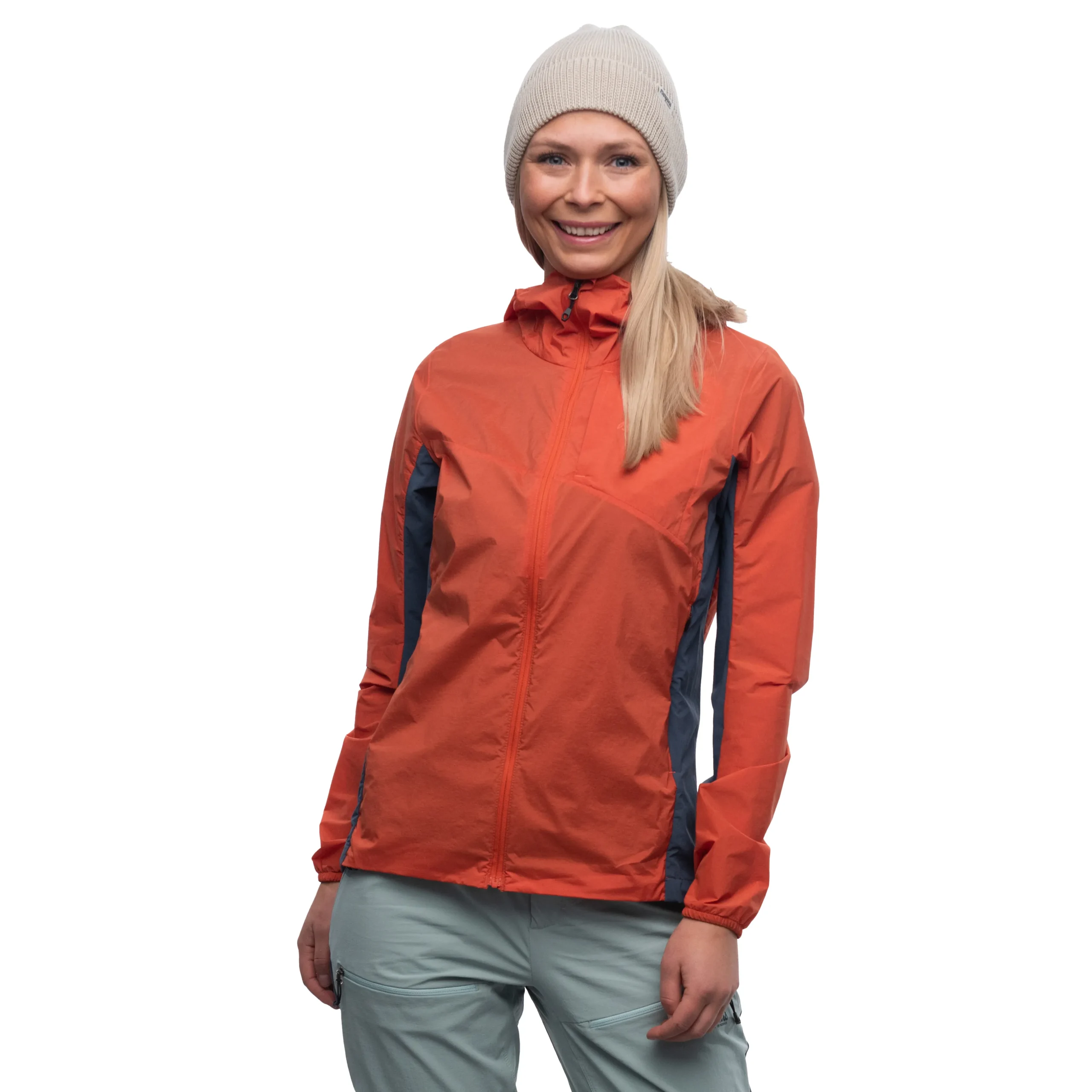 Discount Bergans Rabot Lt Windbreaker W Jacket - Brick