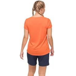 Cheap Bergans Rabot Mount Wool Tee Women - Alert Orange