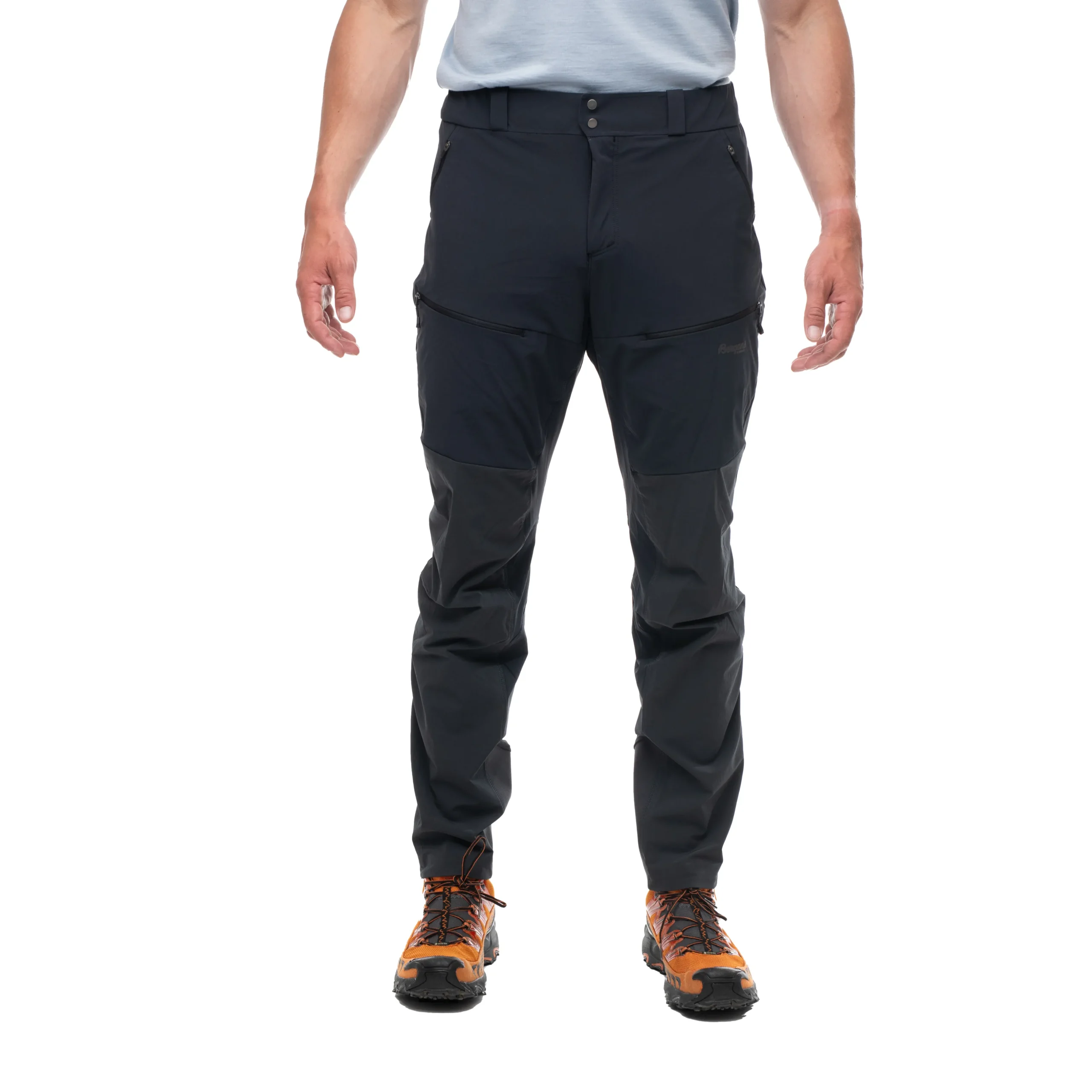 Best Sale Bergans Rabot Softshell Pants Men - Black / Dark Shadow Grey