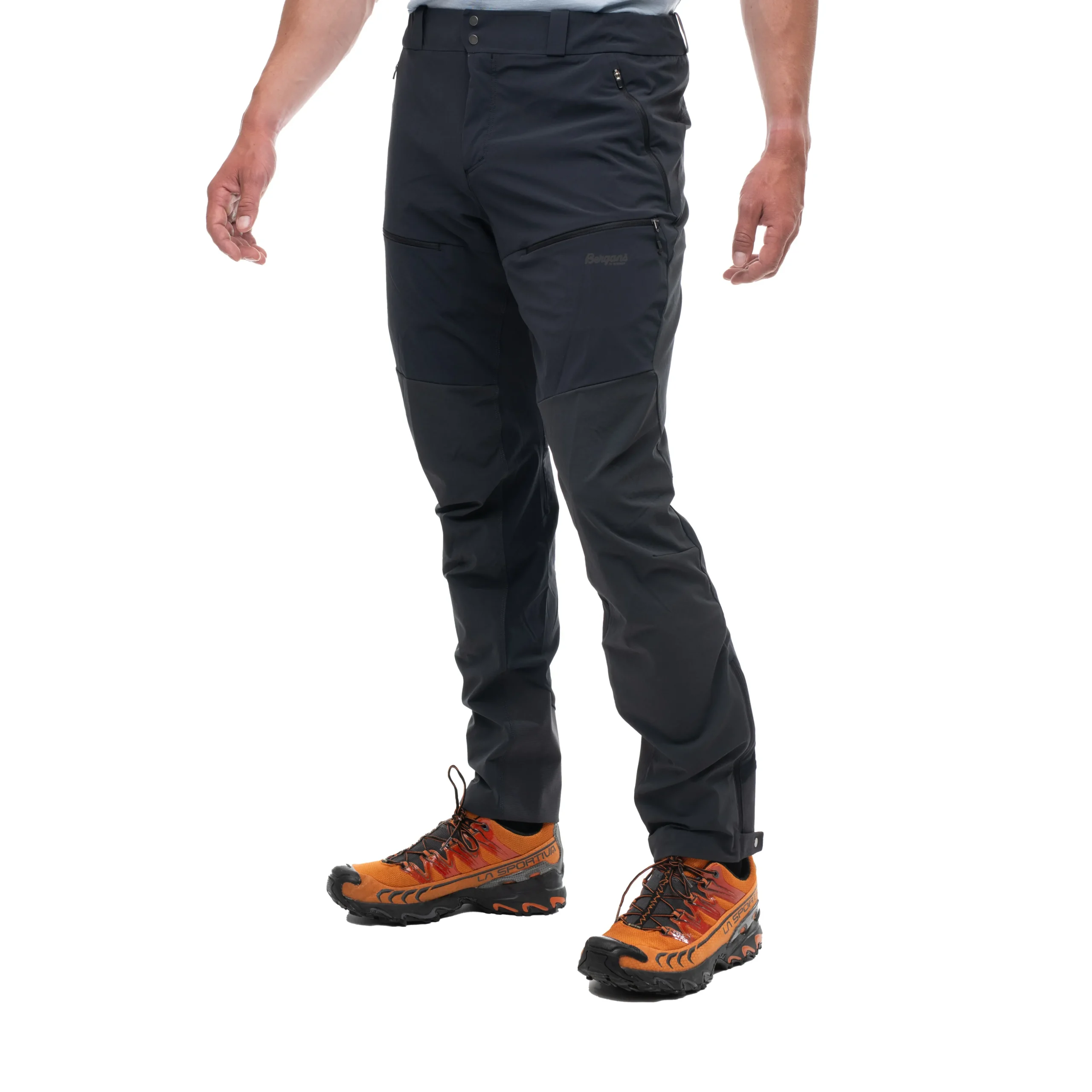 Best Sale Bergans Rabot Softshell Pants Men - Black / Dark Shadow Grey