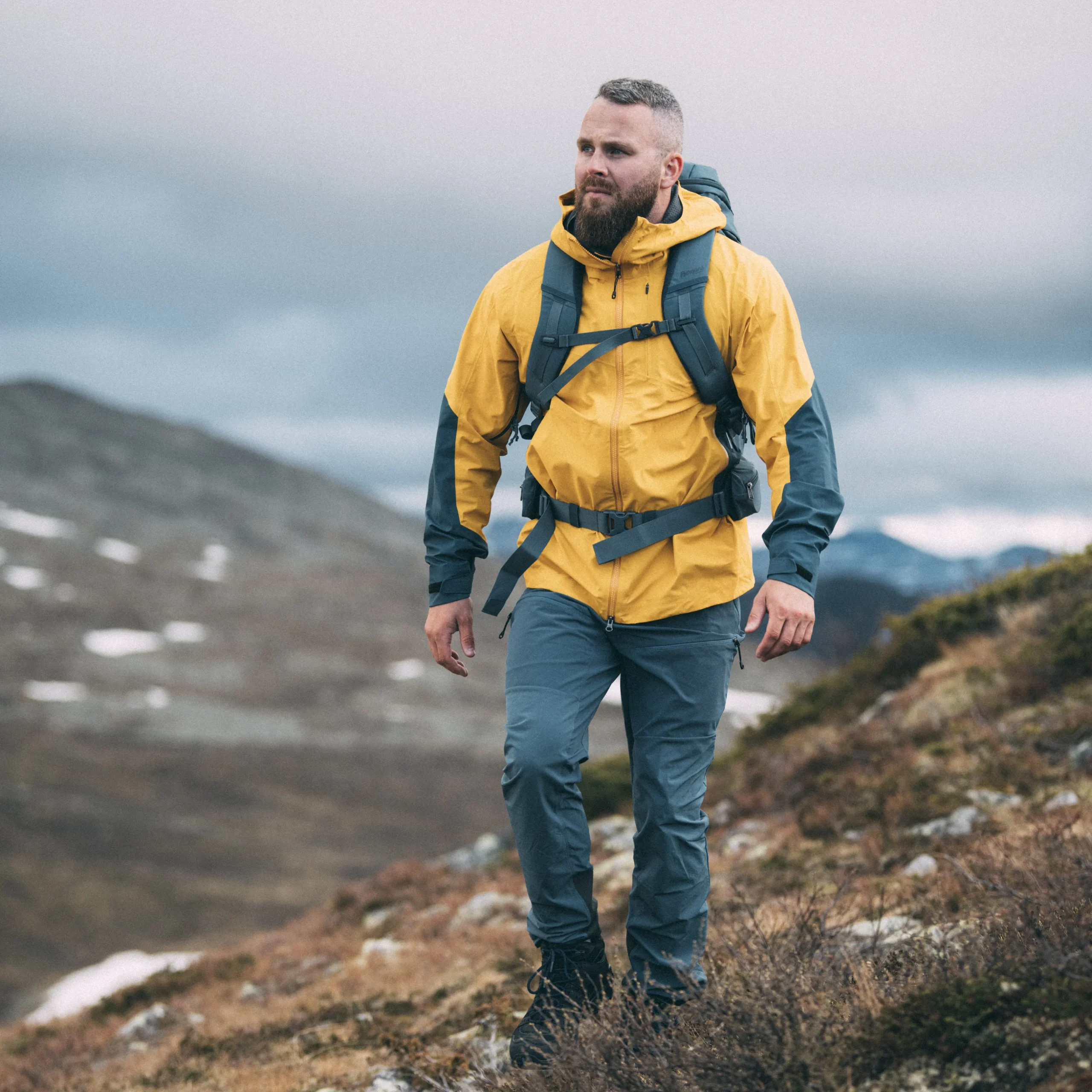 Shop Bergans Rabot Softshell Pants Men - Orion Blue