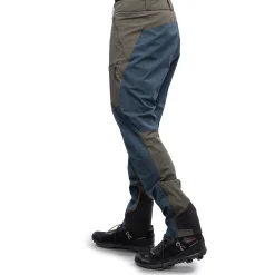 Online Bergans Rabot Softshell Pants Men - Green Mud / Orion Blue