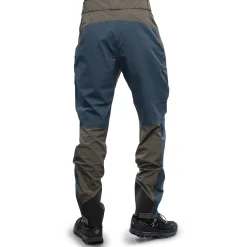 Online Bergans Rabot Softshell Pants Men - Green Mud / Orion Blue