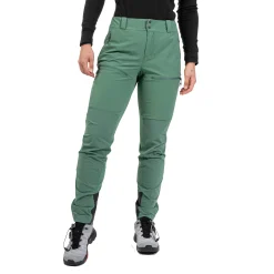 New Bergans Rabot Softshell Pants Women - Dark Jade Green