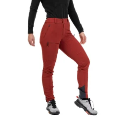 Sale Bergans Rabot Softshell Pants Women - Chianti Red