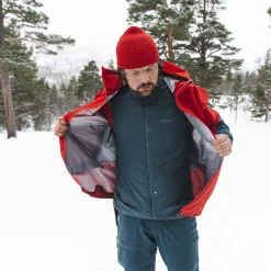 Hot Bergans Rabot V2 3L Jacket - Dark Brick / Orion Blue