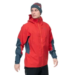 Hot Bergans Rabot V2 3L Jacket - Dark Brick / Orion Blue