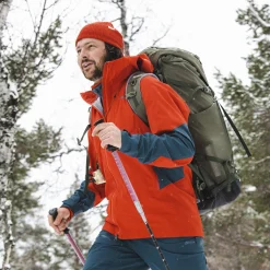 Hot Bergans Rabot V2 3L Jacket - Dark Brick / Orion Blue