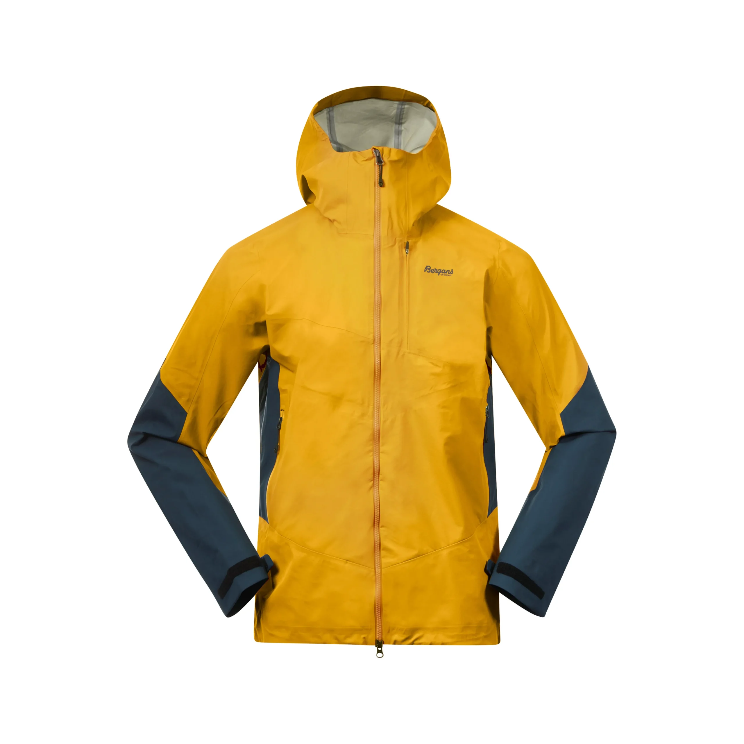 Best Sale Bergans Rabot V2 3L Jacket - Light Golden Yellow / Orion Blue