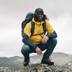 Best Sale Bergans Rabot V2 3L Jacket - Light Golden Yellow / Orion Blue