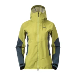 Sale Bergans Rabot V2 3L W Jacket - Green Oasis / Orion Blue
