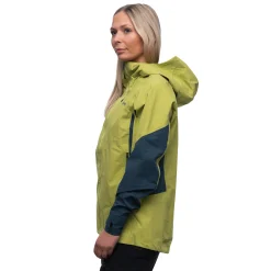 Sale Bergans Rabot V2 3L W Jacket - Green Oasis / Orion Blue