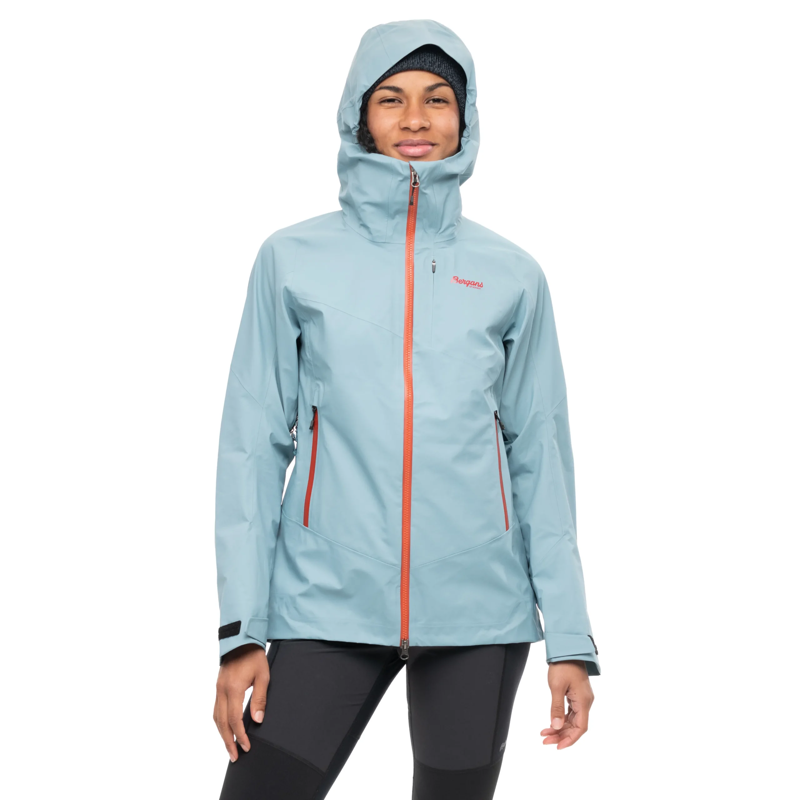 Clearance Bergans Rabot V2 3L W Jacket - Smoke Blue