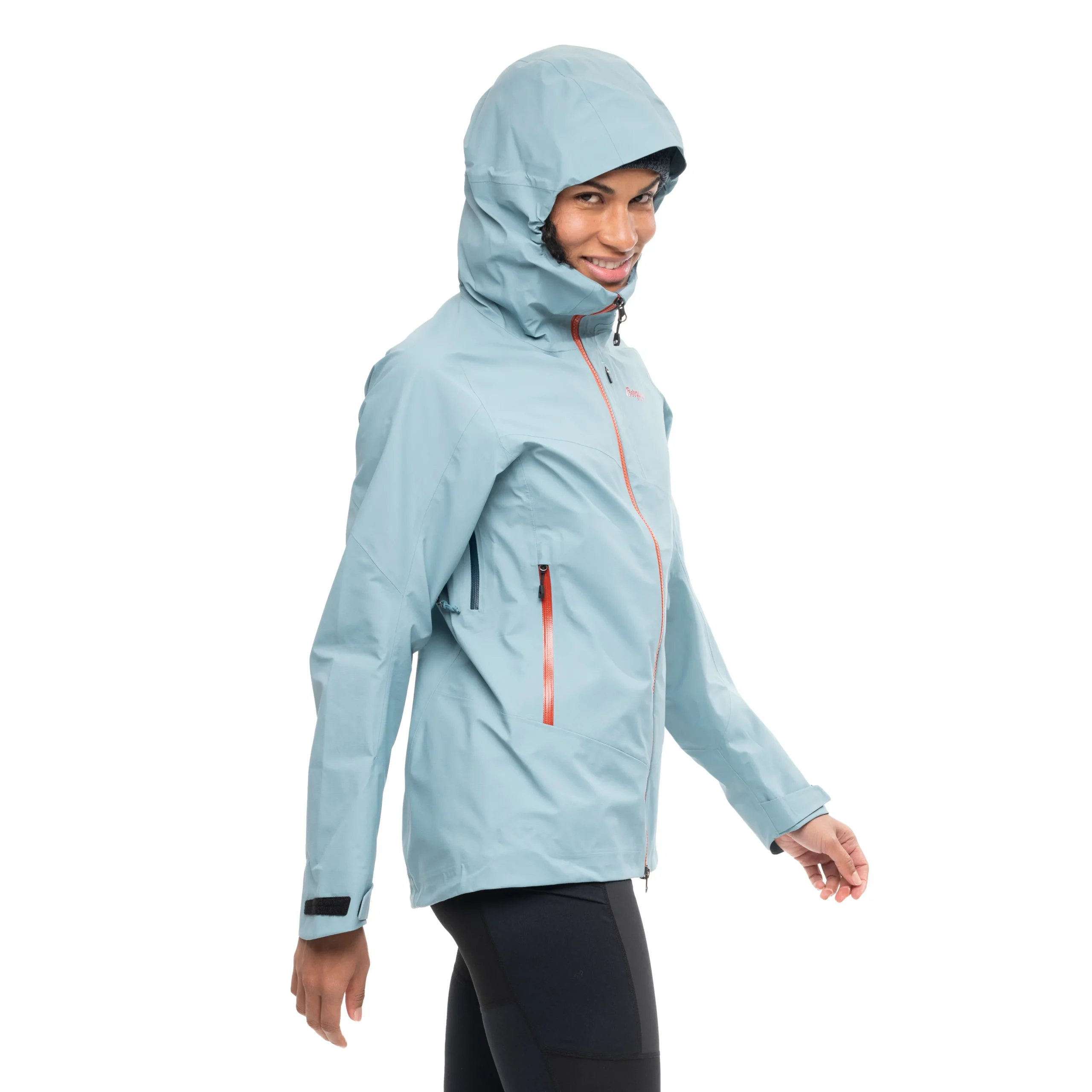 Clearance Bergans Rabot V2 3L W Jacket - Smoke Blue