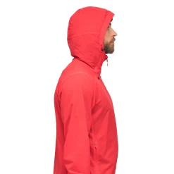 Store Bergans Rabot Windbreaker Jacket Men - Fire Red