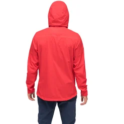 Store Bergans Rabot Windbreaker Jacket Men - Fire Red