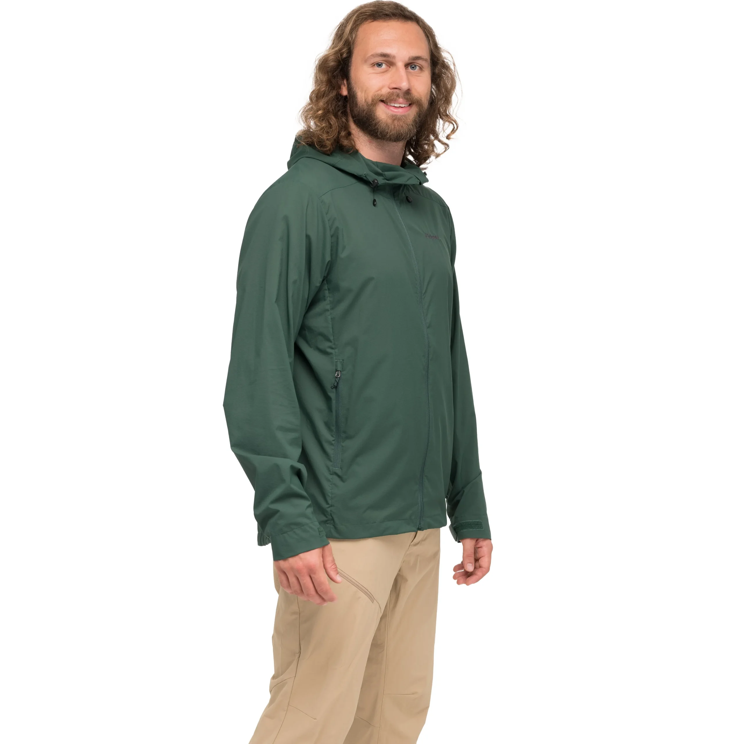 Outlet Bergans Rabot Windbreaker Jacket Men - Duke Green