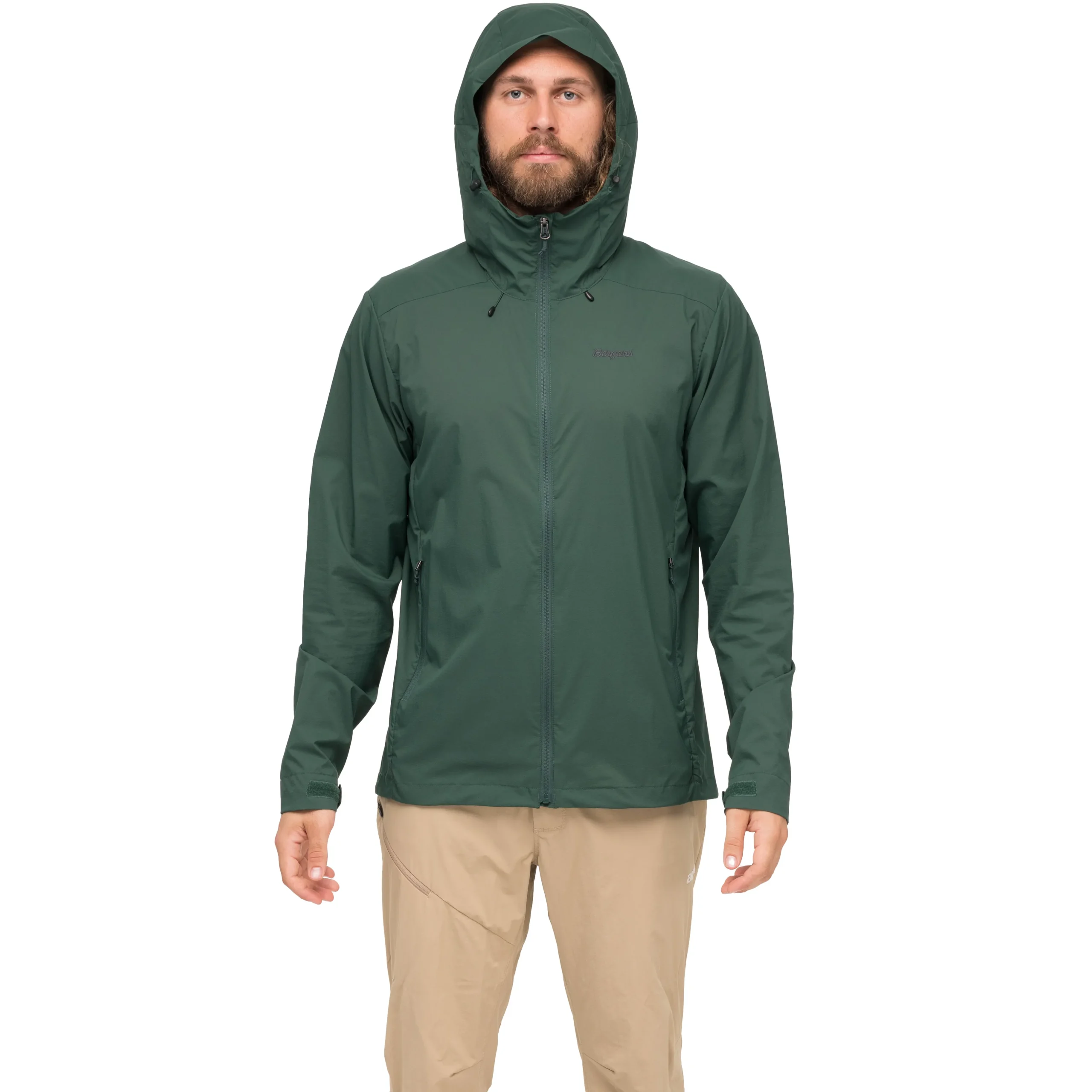 Outlet Bergans Rabot Windbreaker Jacket Men - Duke Green