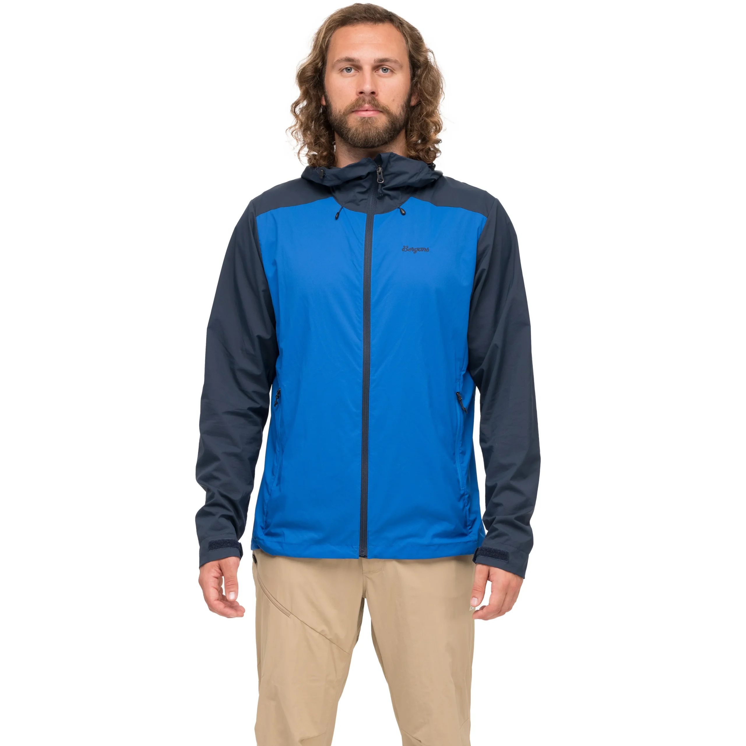 Outlet Bergans Rabot Windbreaker Jacket Men - Space Blue / Navy Blue