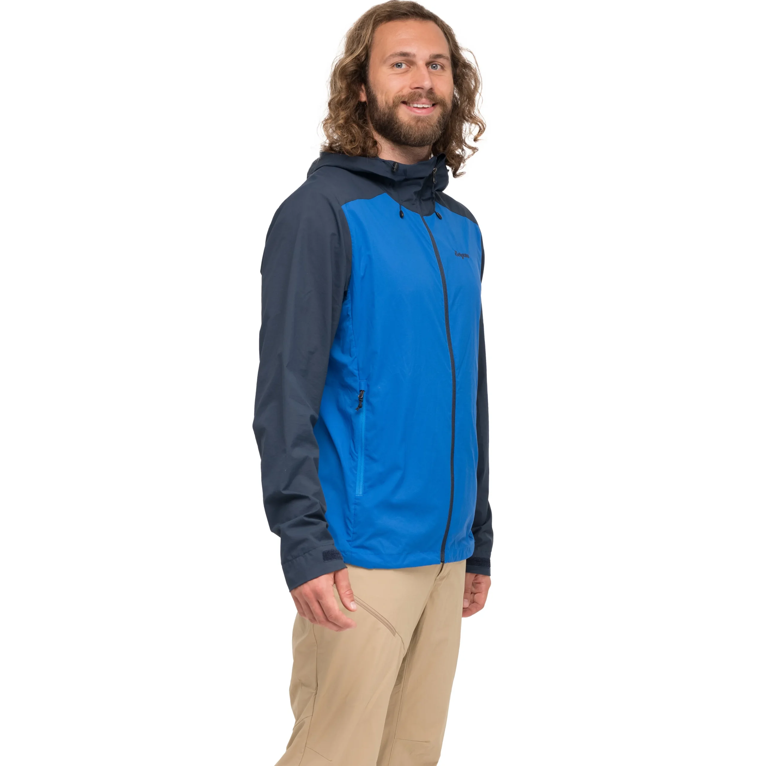 Outlet Bergans Rabot Windbreaker Jacket Men - Space Blue / Navy Blue