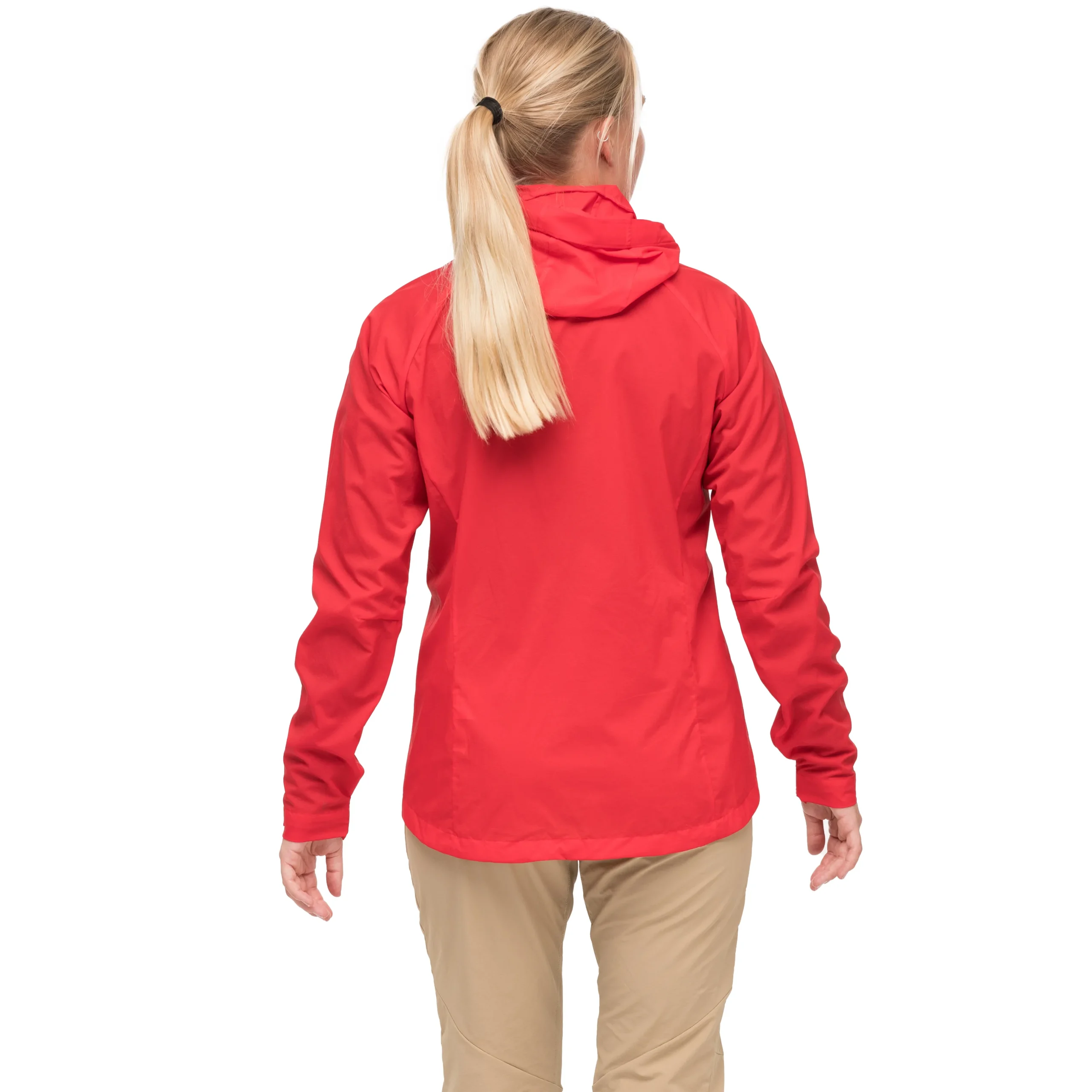 Fashion Bergans Rabot Windbreaker Jacket Women - Fire Red