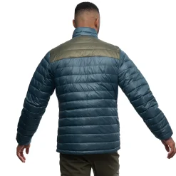 Best Sale Bergans Røros Box Down Light Jacket - Orion Blue / Green Mud