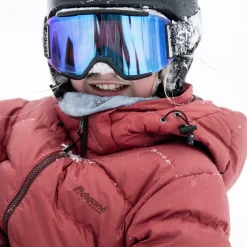 Fashion Bergans Røros Down Youth Girl Jacket - Rusty Dust