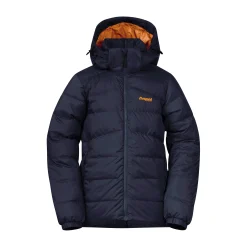 Hot Bergans Røros Down Youth Jacket - Navy Blue