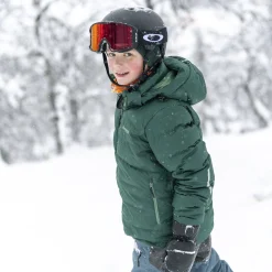 Store Bergans Røros Down Youth Jacket - Duke Green