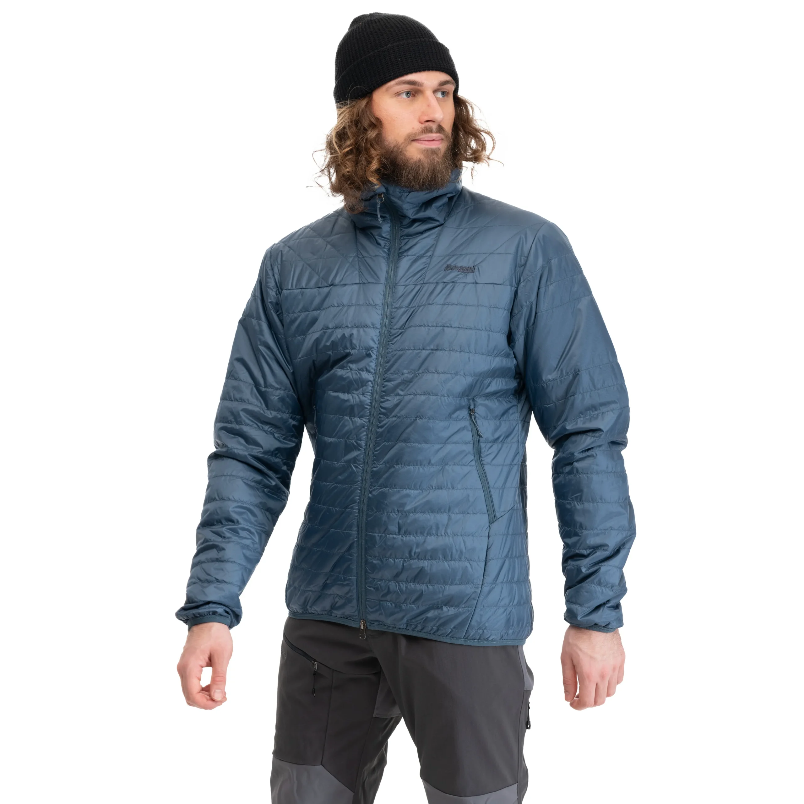 Cheap Bergans Røros Light Insulated Jacket - Orion Blue