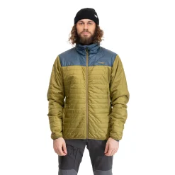 Hot Bergans Røros Light Insulated Jacket - Olive Green / Orion Blue