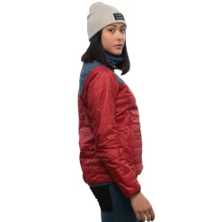 New Bergans Røros Light Insulated W Jacket - Red / Orion Blue